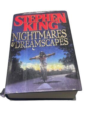 Nightmares and Dreamscapes Stephen King Hard cover English Dust cover READ